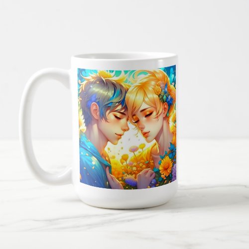 Romantic Couples Gift  Personalized Anime Coffee Mug