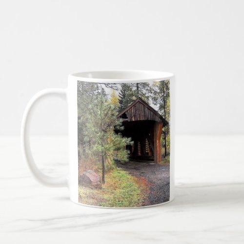 Romantic Covered Bridge in Oregon Coffee Mug