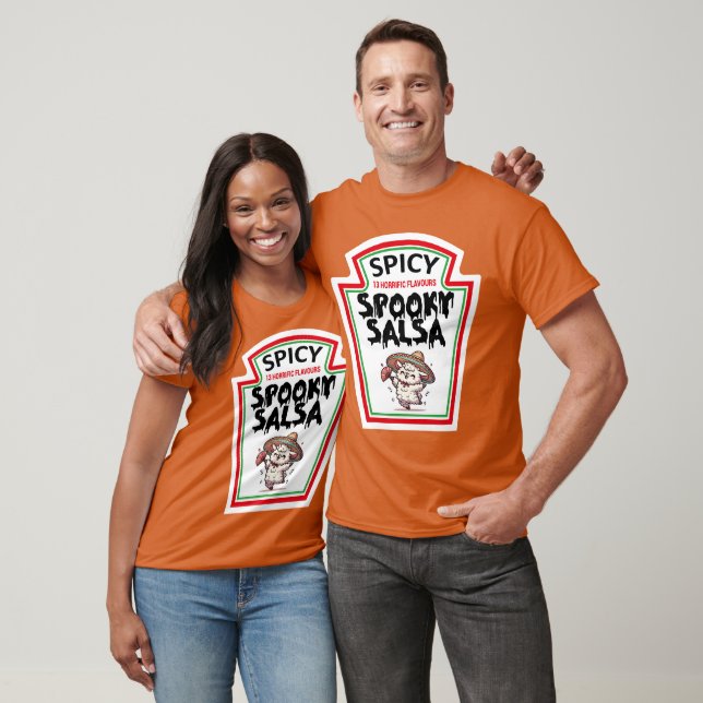 Romantic cute cat dancing spooky salsa costume T-Shirt (Unisex)
