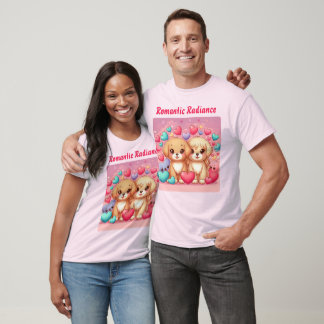 Romantic Cute Puppies: Valentine Special T-Shirt