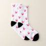 Romantic Cute Red Heart   Socks