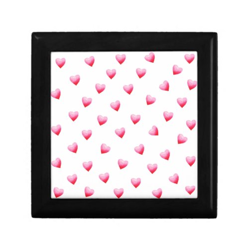 Romantic Cute Red Heart Valentines Day Gift Box