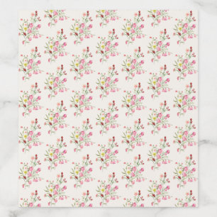 romantic dainty floral arch spring garden wedding envelope liner