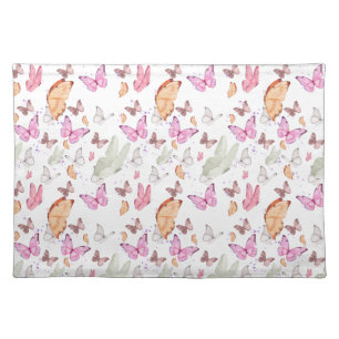 Romantic Dance Butterfly Cloth Placemat