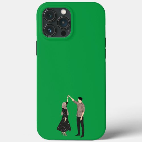 Romantic Dancing Couple colar  iPhone 13 Pro Max Case