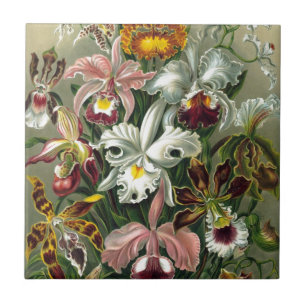 romantic date blossoms rsvp colorful chic ceramic tile