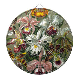 romantic date blossoms rsvp colorful chic dartboard with darts