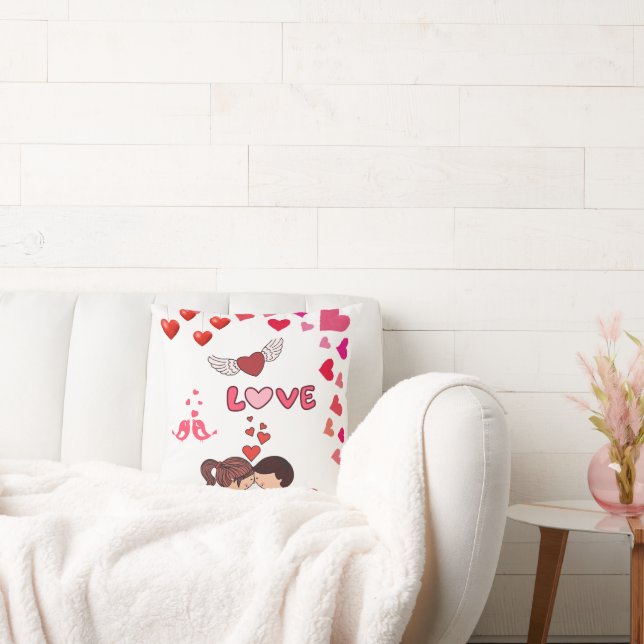 Romantic Decorative Cushion (Couch)