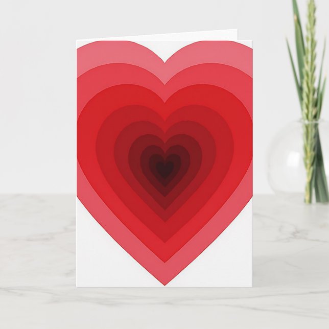 Romantic Deep Love Card (Front)