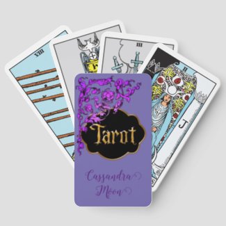 Romantic, Delicate Goth Purple Tarot