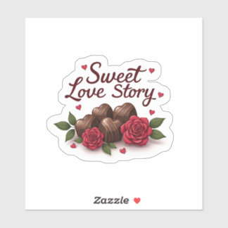 Romantic Delight Sticker
