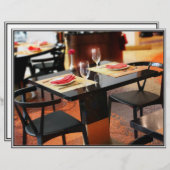 Romantic Dinner for Two (Front/Back)