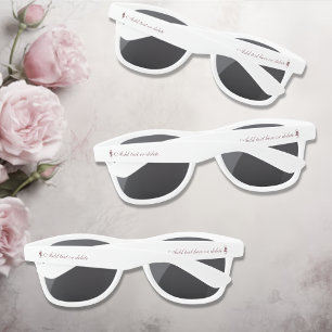 Romantic Dusty Rose Regency Botanical Cameos Sunglasses