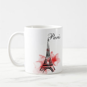 Romantic Eiffel Tower Paris Coffee Mug