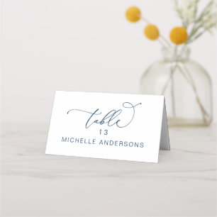 Romantic Elegance Wedding Dinner Guest Name Place Place Card