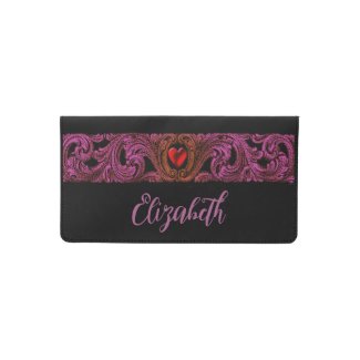 Romantic, Elegant,Personalized Purple 