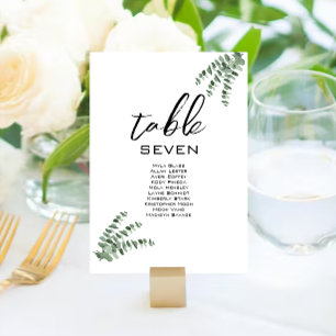 Romantic & Elegant Wedding Place Cards