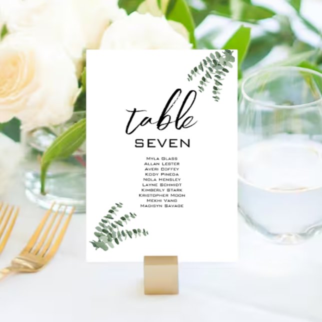 Romantic & Elegant Wedding Place Cards (Creator Uploaded)
