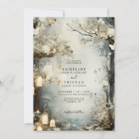 Romantic Enchanted Forest Candlelight Wedding