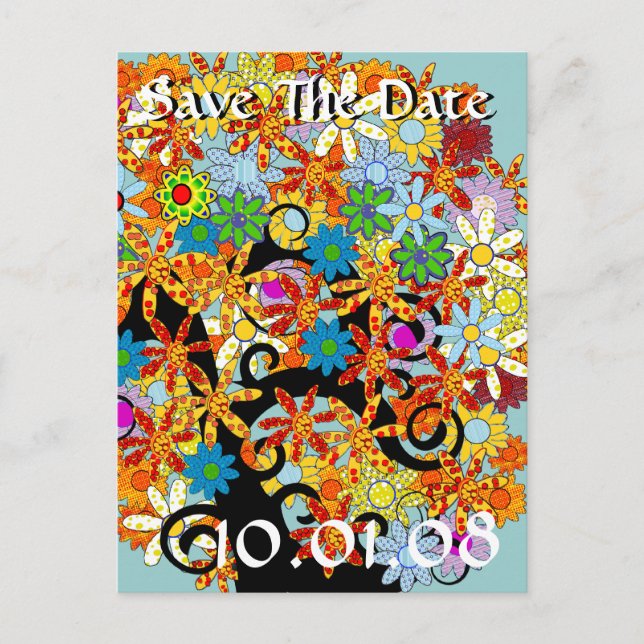 Romantic Enchanted Forest Tree of Love  Announcement Postcard (Front)