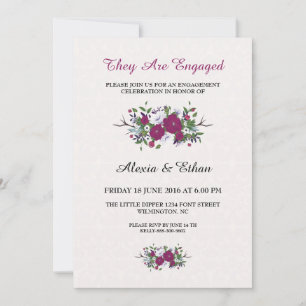 Romantic Engagement Card