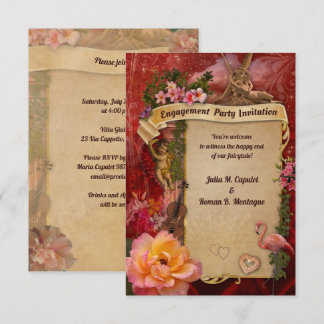 Romantic Engagement Party Invitation