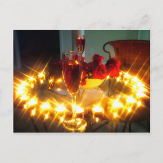 Romantic Evening Postcard
