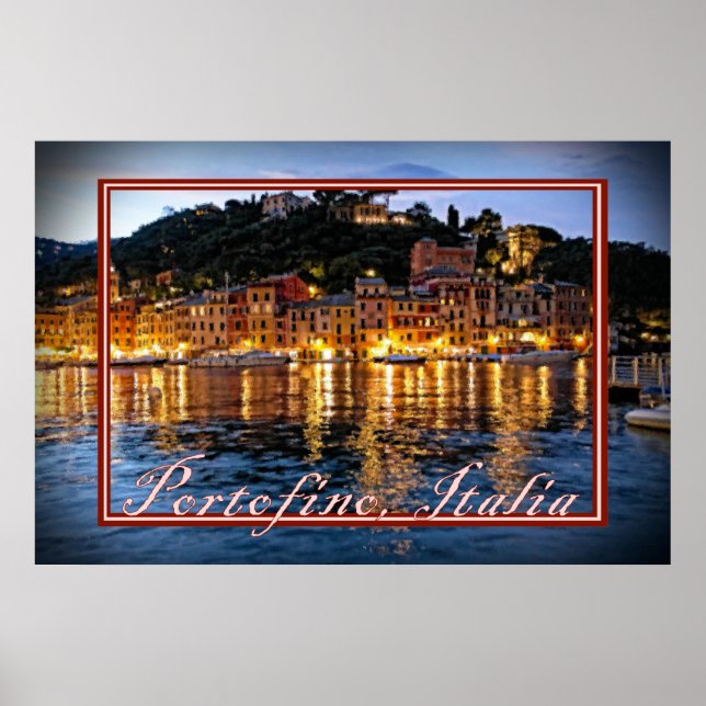 Romantic Evenings in Portofino, Italia Poster (Front)