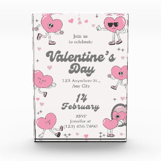 ​Romantic Every Day is Valentine's Custom Greeting Photo Block