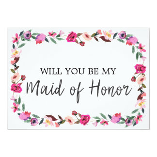 will you be my in will you be my of honor cards zazzle will you be my in will you be my of honor cards zazzle