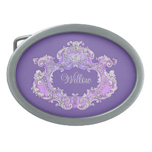 Romantic,Feminine,Personalized  Belt Buckle