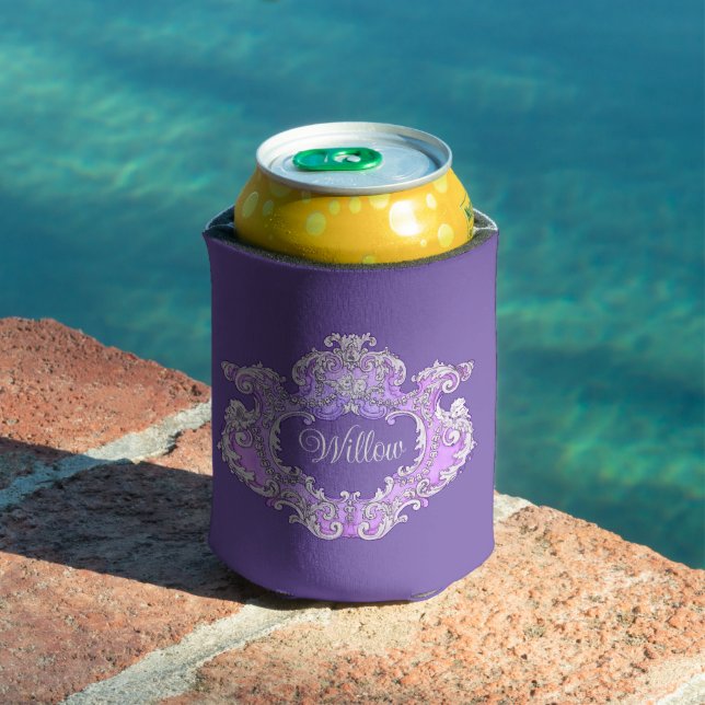 Romantic,Feminine,Personalized  Can Cooler (In Situ Pool)