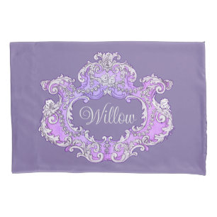 Romantic,Feminine,Personalized  Pillow Case
