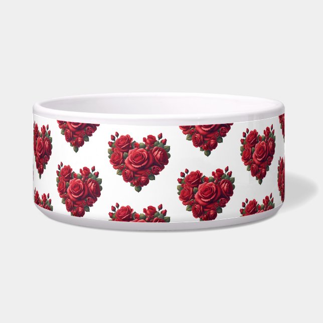 Romantic Floral Art Bowl (Front)