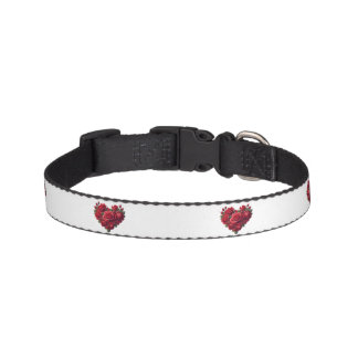 Romantic Floral Art Pet Collar