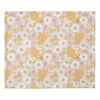 Romantic floral dream duvet cover