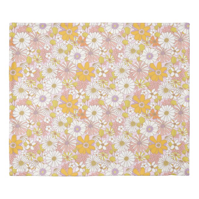 Romantic floral dream duvet cover (Front)