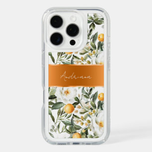 Romantic Floral Oranges Sicily Italian iPhone 16 Pro Case