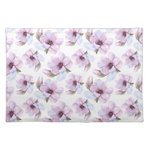 Romantic Floral Pattern Cloth Placemat