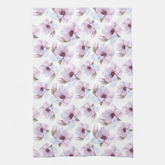 Romantic Floral Pattern Kitchen Towel