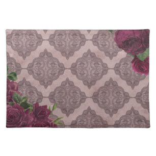 Romantic Floral Table Décor Cloth Placemat