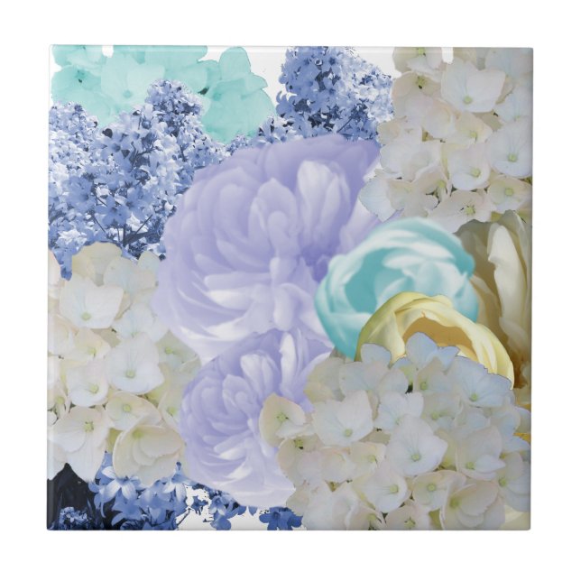 Romantic Floral Tile (Front)