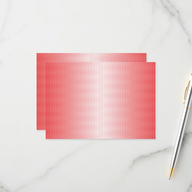 Romantic Floral Wedding RSVP Cards Set (Front/Back In Situ)