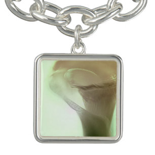 Romantic Flower Detail Charm Bracelet
