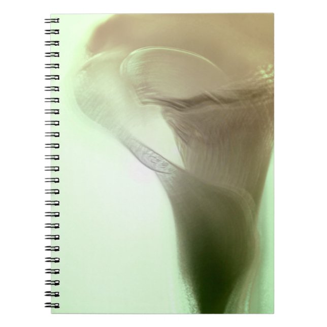 Romantic Flower Detail Notebook (Front)