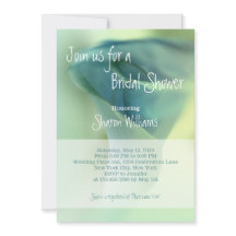 Romantic Flower in Blue Tones - Bridal Shower