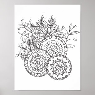 Easy Mandala Coloring Pages - Set of 12 Printable Mandalas to Color! — Art  is Fun