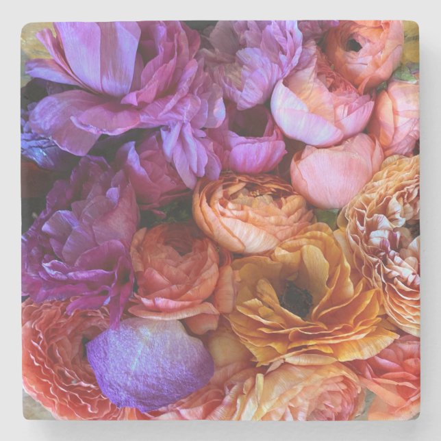 Romantic Flowers Coaster (Front)