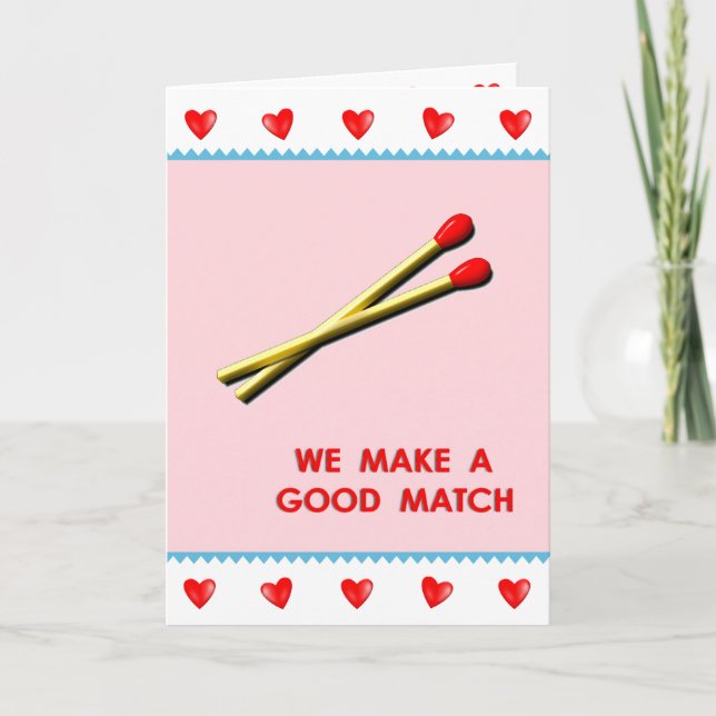 Romantic Funny Valentine Card (Front)