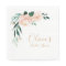 Romantic garden peach floral bridal shower